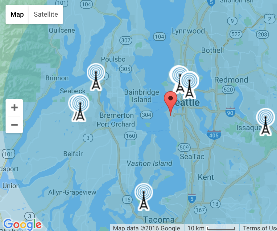 Seattle Broadcast Antennas